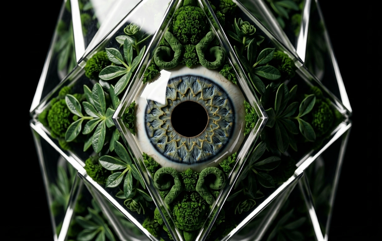 Precise structural glass representing systemic clarity
